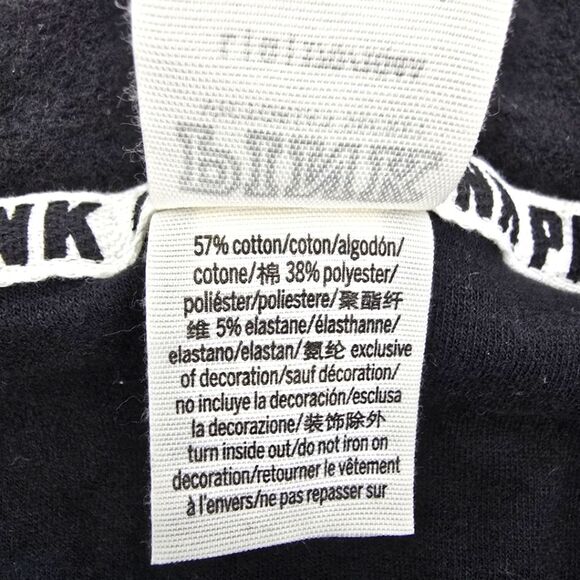 VS Pink Dark Gray Cowlneck Sweatshirt Size L NWOT - Picture 4 of 4